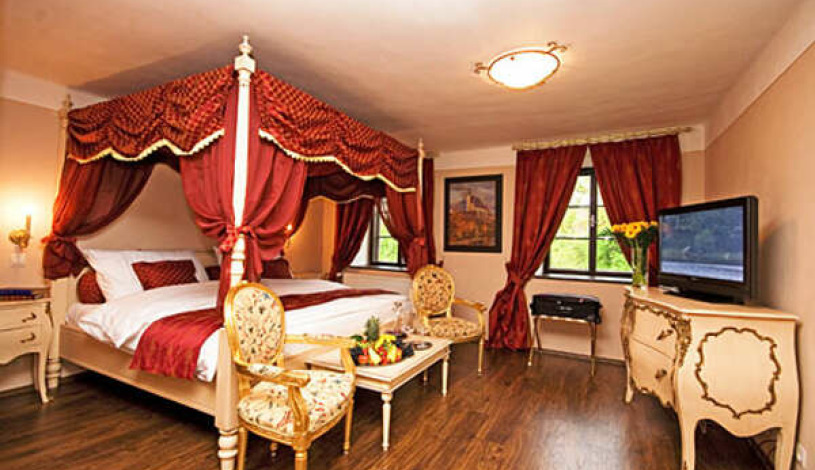 Hotel Villa Conti Český Krumlov - Dvoulůžkový pokoj DeLuxe